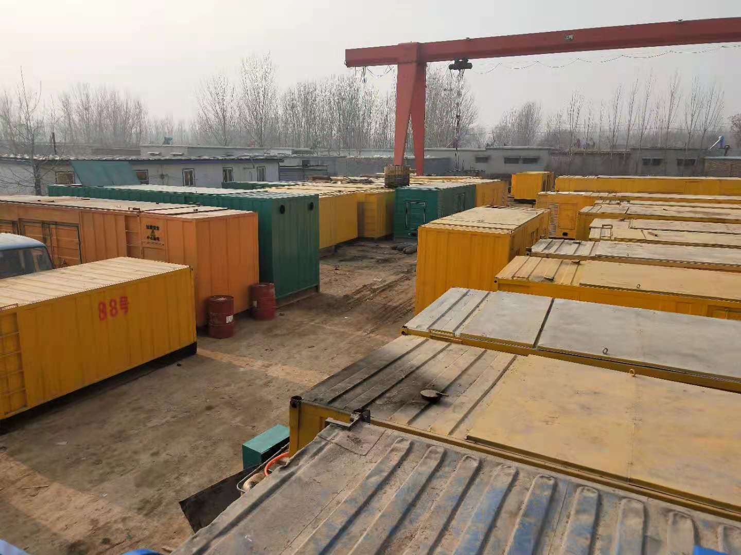 含山租赁发电机-灰尘、风沙对柴油发电机组造成哪些不良影响？